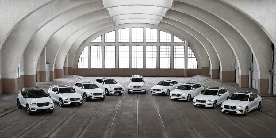 Πέντε αστέρια στην ασφάλεια για  έντεκα μοντέλα της Volvo 